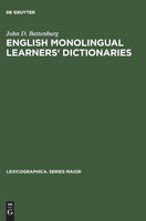 English monolingual learners' dictionaries