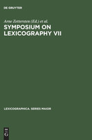 Symposium on Lexicography VII