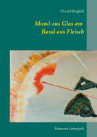 Mund aus Glas am Rand aus Fleisch