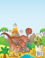 Libro para colorear de dinosaurios para niños