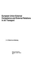 European Union External Competence and External Relations in Air Transport