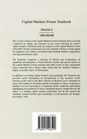 Capital Markets Forum Yearbook