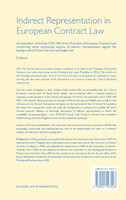 Indirect Representation in European Contract Law