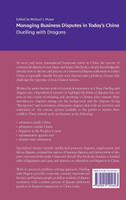 Managing Business Disputes in Today's China