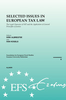 European Fiscal Studies Selected Issues in European Tax Law