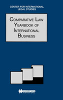 Comparative Law Yearbook of International Business 1999