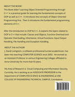 Learning Object Oriented Programming through C++