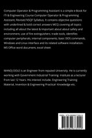 Computer Operator & Programming Assistant