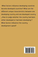 Developed Countries Social Characteristics