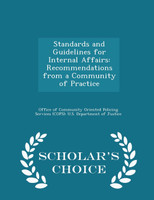 Standards and Guidelines for Internal Affairs