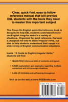 A Guide to English Irregular Verbs for ESL Learners