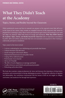 What They Didn't Teach at the Academy