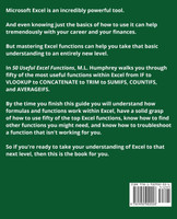 50 Useful Excel Functions