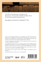 Trois fleurs dominicaines à l'époque de la Renaissance. Vie de la B. Colombe de Rieti.