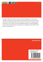 Comparative Issues In Local Government And Community Studies