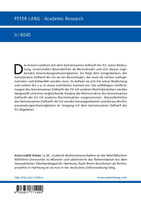 Der Zolltarif der Europaeischen Union als Normativakt sui generis