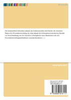 Personalentwicklung als Instrument des Personalmanagements