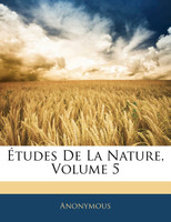 Études De La Nature, Volume 5