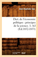 Dict. de l'économie politique