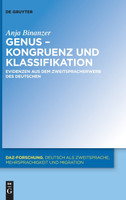 Genus - Kongruenz und Klassifikation