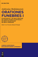 Orationes funebres I