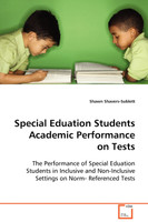 Special Education Students Academic Performance on Tests