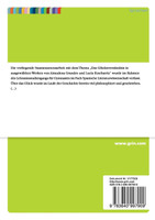 Das Glücksverständnis in ausgewählten Werken von Almudena Grandes und Lucía Etxebarría