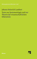 Texte zur Systematologie und zur Theorie der wissenschaftlichen Erkenntnis