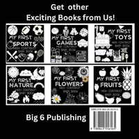 High Contrast Baby Book - Food