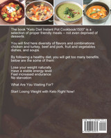 Keto Diet Instant Pot Cookbook 1500