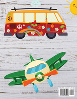 Vehicles Coloring Book for Kids