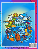 Travel Activity Book For Kids Ages 4-8