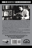 The Wisdom of Bruce Lee (Kung-Fu Monthly Archive Series) Mono Edition