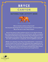 Bryce Canyon National Park Activity Book