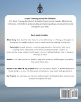 Coloring Prayer journal for children