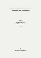 Deutsche Verfassungs- und Rechtsgeschichte Band II