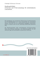 Handlungsleitfaden IT-Services und IT-Servicekataloge für mittelständische Unternehmen