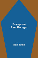 Essays on Paul Bourget