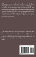 30 Thesis Writing Commandments - Third Edition