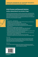 Active Processes and Otoacoustic Emissions in Hearing