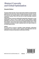 Abstract Convexity and Global Optimization