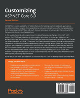 Customizing ASP.NET Core 6.0 - Second Edition