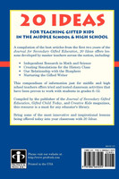 20 Ideas for Teaching Gifted Kids in the Middle School and High School