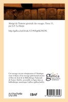 Abrégé de l'histoire générale des voyages. Tome 11 (Éd.1825)