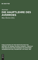 Die Hauptlehre des Averroes