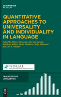 Quantitative Approaches to Universality and Individuality in Language
