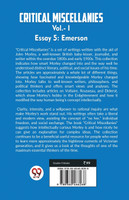 CRITICAL MISCELLANIES Essay 5