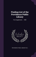 Finding List of the Providence Public Library