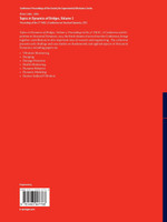 Topics in Dynamics of Bridges, Volume 3