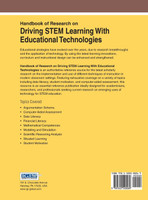 Handbook of Research on Driving STEM Learning With Educational Technologies